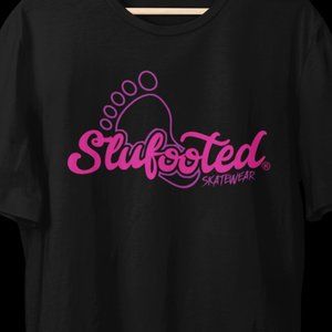 Slufooted Skatewear Skate shirt pink/purple